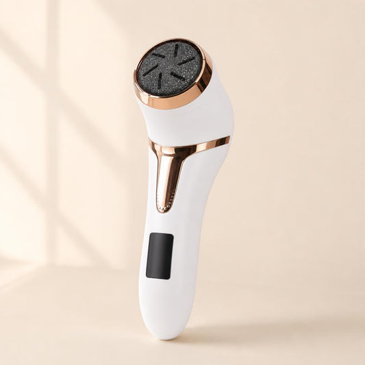 SmoothStep, pulidor eléctrico de callos blanco y oro rosa